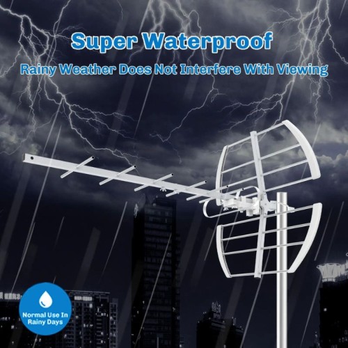 Osio Κεραία OTA-1020 τηλεόρασης εξωτερικού χώρου 4Κ 20dbi 16 στοιχείων