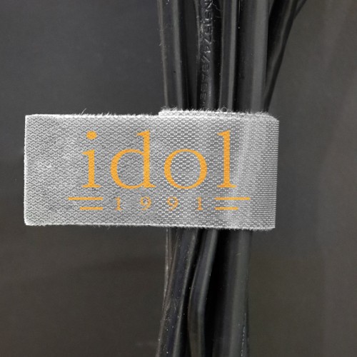 IDOL 1991  Μαύρη Velcro αυτοκόλλητη ταινία (8323973) για οργάνωση καλωδίων 25x1.2mm μήκους 10m