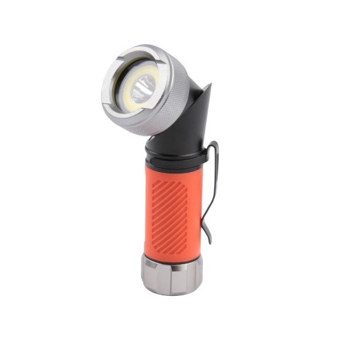 Dmax Φακός αδιάβροχος TLG 332 (40412) LED με περιστρεφόμενη κεφαλή 90° GO-EU με 200 lumens OSRAM LED και 100 lumens COB προβολέας