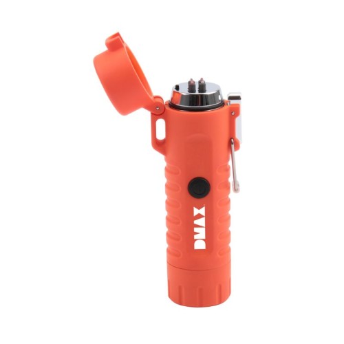 Dmax Φακός αδιάβροχος ELG 102 (40411) LED με λειτουργία αναπτήρα διπλού τόξου GO-EU με IP56 και 100 lumens