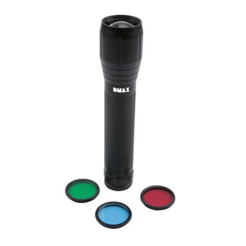 Dmax Φακός αδιάβροχος TLG 901 (40402) LED GO-EU με IP44, 1.500 lumens και 3 χρωματιστούς φακούς 20W