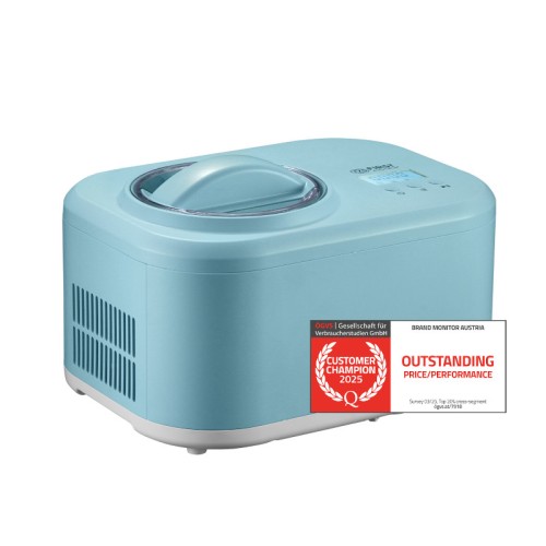 First Austria Παρασκευαστής γιαουρτιού-παγωτού FA-5105-MI Μπλε με οθόνη 1L-100W