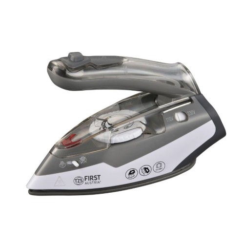 First Austria Σίδερο ατμού ταξιδιού FA-5640-3 με κεραμική πλάκα και διπλή τάση ρεύματος 70ml 1100 W