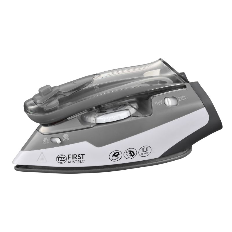 First Austria Σίδερο ατμού ταξιδιού FA-5640-3 με κεραμική πλάκα και διπλή τάση ρεύματος 70ml 1100 W