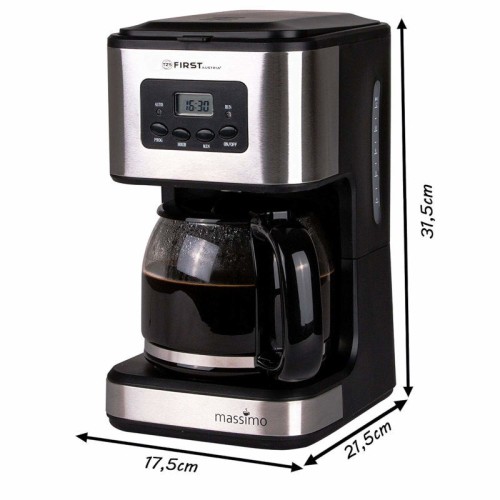 First Austria Καφετιέρα φίλτρου FA-5459-4 προγραμματιζόμενη Inox 1.5 L 900 W