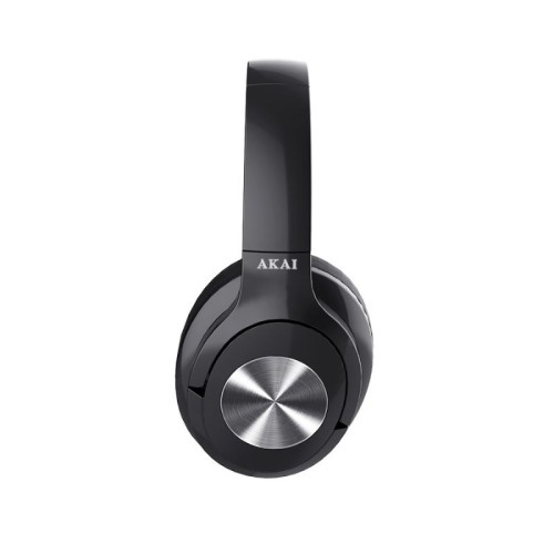 Akai Ακουστικά BTH-P100 Ασύρματα over ear αναδιπλούμενα με Bluetooth, Handsfree και Aux-In