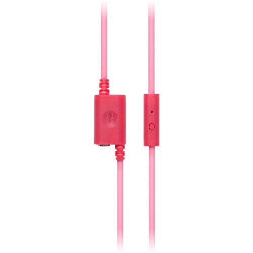 Motorola Ακουστικά παιδικά JR200 Pink Οn ear Hands Free με splitter