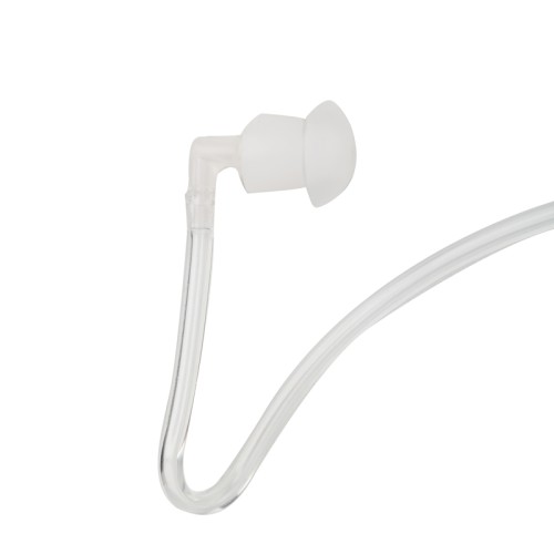 Osio Ακουστικό NT-8760 handsfree για PMR Walkie Talkie OPM-1010/1050 με PTT και διάφανο σπιράλ σιλικόνης