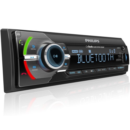 Philips Car Audio ΣΕΤ CE13/235BT/GRS MIC με Bluetooth και εξ. μικρόφωνο, USB, κάρτα SD και Aux-In 4 x 50W