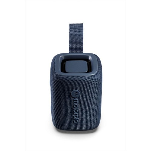 Motorola Φορητό αδιάβροχο ηχείο Βluetooth Rokr 300 Μπλε με USB Type-C, IP67, Τrue Wireless Link και Qi ασύρματη φόρτιση - 7W