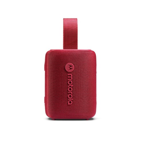 Motorola Φορητό αδιάβροχο ηχείο Βluetooth Rokr 300 Κόκκινο με USB Type-C, IP67, Τrue Wireless Link και Qi ασύρματη φόρτιση - 7W