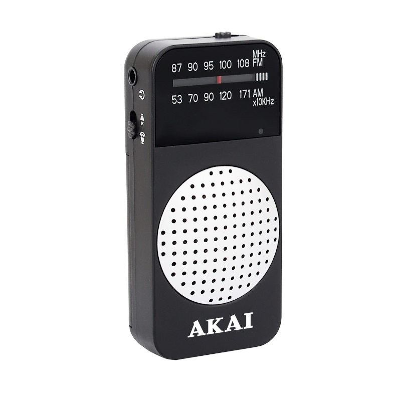 Akai Akai APR-250 Αναλογικό φορητό ραδιόφωνο τσέπης FM/AM με ενσύρματα ακουστικά