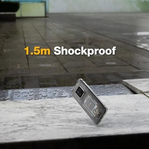 AGM Smartphone 5G, X6 Phantom Smart αδιάβροχο, 8πύρηνο, ανθεκτικό σε πτώση IP68/69Κ (8GB/128GB), Android 14 με Bluetooth, USB, SD, NFC, GPS, Dual SIM, Camera, οθόνη 6.78