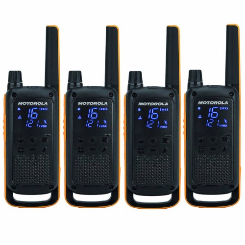 Motorola Walkie Talkie TALKABOUT T82 EXTREME QUAD PACK Τετράδα αδιάβροχο με φακό 10 km