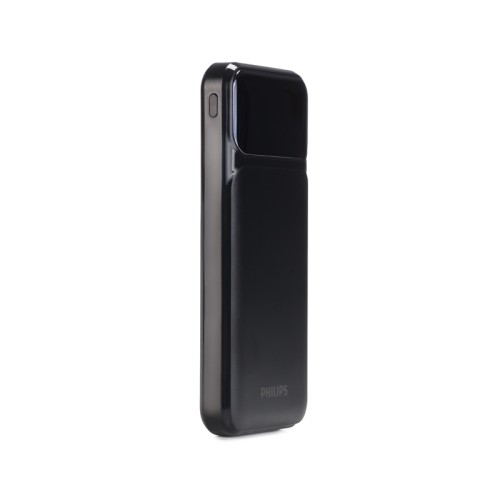 Philips Power bank DLP1922CB/GRS Μαύρο με γρήγορη φόρτιση, 2x USB-C, USB-A και ενσωματωμένα καλώδια φόρτισης USB-C, USB-A και lightning