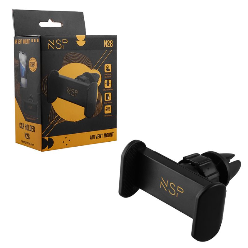NSP  Bάση στήριξης κινητών αεραγωγού N28 (8340666) Universal αυτοκινήτου 360°