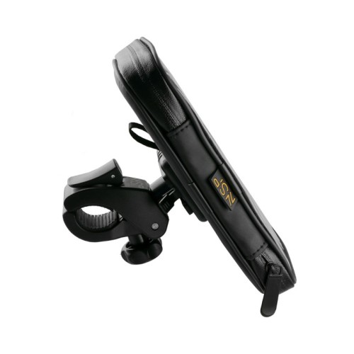 NSP  Βάση στήριξης κινητών N26 (8367373) Universal μηχανής/ποδηλάτου 360° με αδιάβροχη προστατευτική θήκη, 10 x 2.3 x 19.3cm