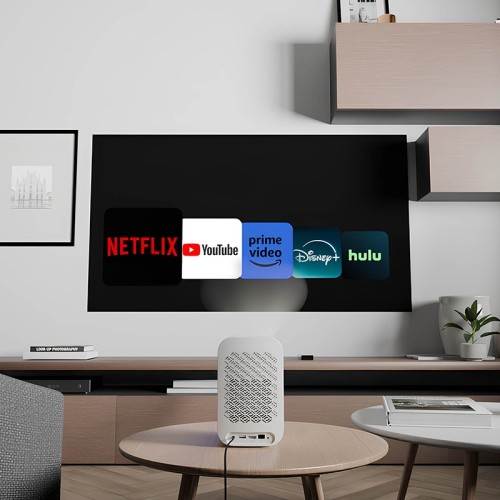 HP Βιντεοπροβολέας CC360 Λευκός  (A31PLAA) Full HD με λάμπα LED, ενσωματωμένα ηχεία, Autofocus, Bluetooth, HDMI, USB, AUX και τηλεχειριστήριο-78W