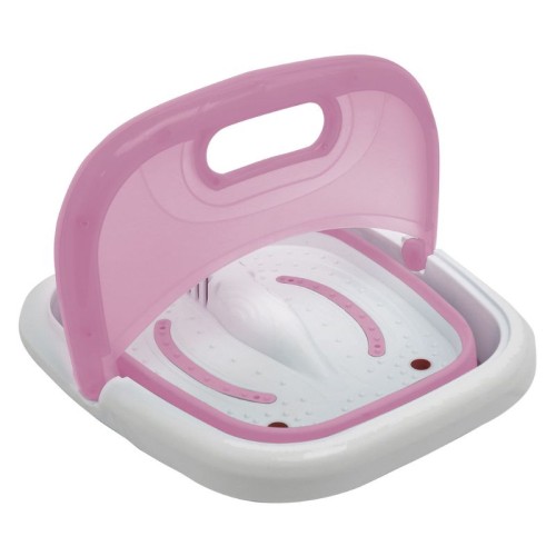 First Austria Υδρομασάζ ποδιών αναδιπλούμενο FA-8116-2-PI Ροζ  με θέρμανση νερού, φυσαλίδες και υπέρυθρες - 450W