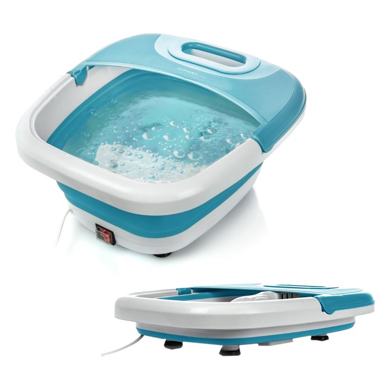 First Austria Υδρομασάζ ποδιών αναδιπλούμενο FA-8116-2-BL Μπλε με θέρμανση νερού, φυσαλίδες και υπέρυθρες - 450W