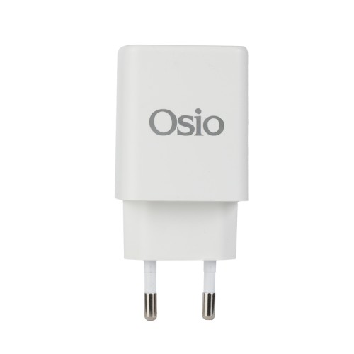 Osio Ταχυφορτιστής ρεύματος OTU-5945W Λευκός  με USB-A και TYPE-C-45W