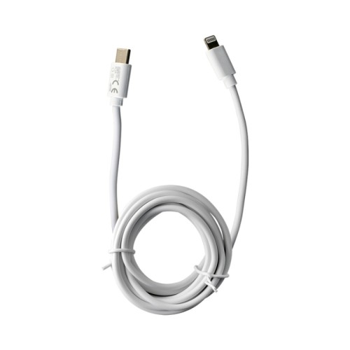 Lime Kαλώδιο USB Type-C LCL02 Λευκό σε Lightning 4.0A, 2m για φόρτιση και δεδομένα-24W