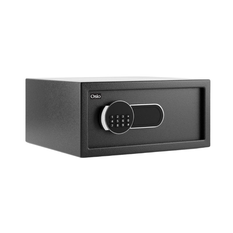 Osio Χρηματοκιβώτιο OSB-2040BL Μαύρο με ηλεκτρονική κλειδαριά 20 x 43 x 38 cm