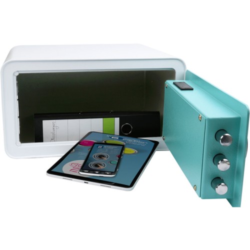 Olympia Χρηματοκιβώτιο GOsafe 2.0 210 GR White με ηλεκτρονική κλειδαριά 28 L - 23 x 43 x 35 cm