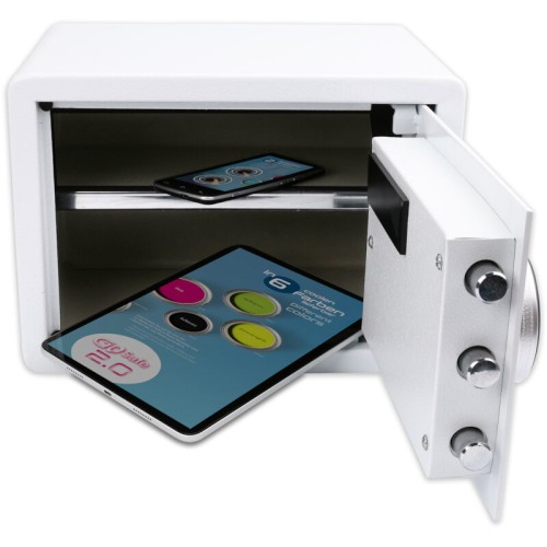 Olympia Χρηματοκιβώτιο GOsafe 2.0 120FP GR Green με δακτυλικό αποτύπωμα και ηλεκτρονική κλειδαριά 16 L 