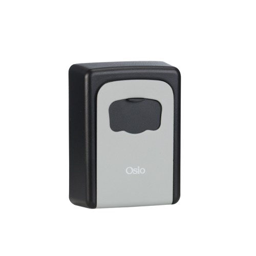 Osio Κλειδοθήκη OSB-3680-BL/GR Μαύρη/Γκρι από αλουμίνιο με συνδυασμό 4 ψηφίων 