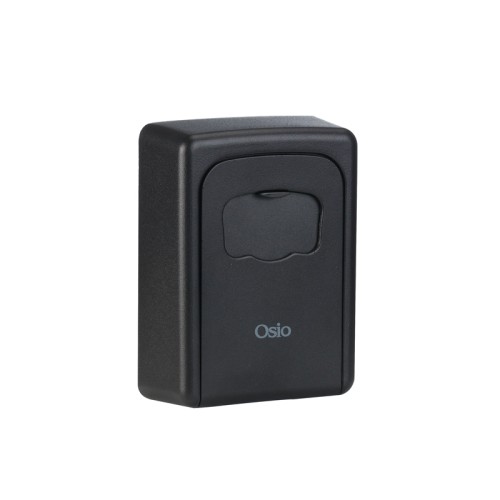 Osio Κλειδοθήκη OSB-3680-BL Μαύρη από αλουμίνιο με συνδυασμό 4 ψηφίων