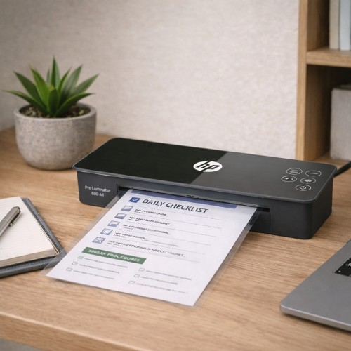 HP Επαγγελματικός πλαστικοποιητής Pro Laminator 600 - 3163 A4  γραφείου για A4