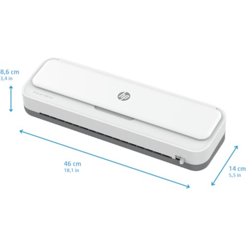 HP Πλαστικοποιητής γραφείου OneLam 400 A3 - 3161 για A3 και χάρακας κοπής