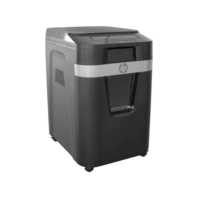 HP Καταστροφέας εγγράφων Pro Shredder Auto 200CC - 2820 Μαύρος με συνδετήρες και καρτών Cross Cut P4 - 10 Manual/200 Auto x A4 - 32.2L