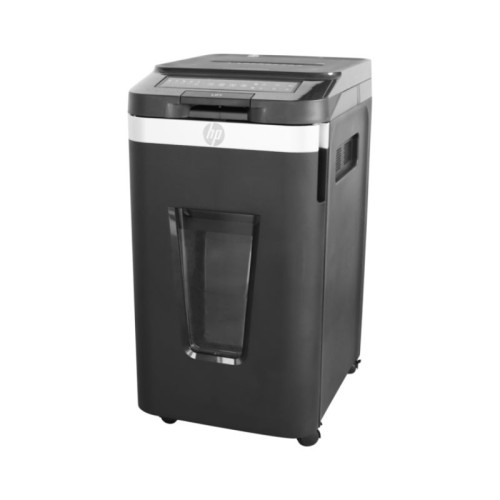 HP Καταστροφέας εγγράφων Pro Shredder Auto 400MC - 2823 Μαύρος με συνδετήρες και καρτών Micro Cut P5 - 10 Manual/400 Auto x A4 - 53L