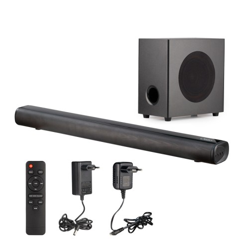 Osio Soundbar και ασύρματο Subwoofer OSBT-9060 με Bluetooth, AUX, USB, OPT, HDMI και τηλεχειριστήριο - 256W