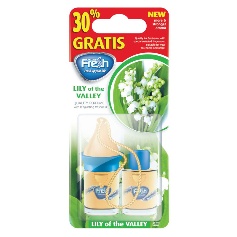 Fresh Υγρό αρωματικό αυτοκινήτου Κρίνος +30% Δωρεάν WBG02