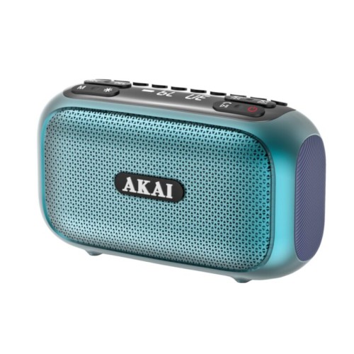 Akai Φορητό ραδιόφωνο APR-700 FM/AM, REC, Bluetooth 5.3, RGB LED, 1800mAh