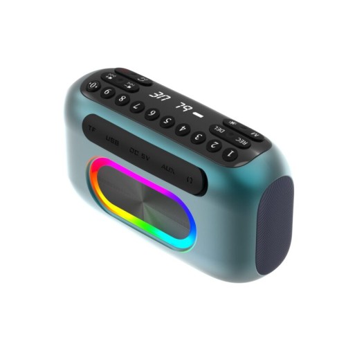 Akai Φορητό ραδιόφωνο APR-700 FM/AM, REC, Bluetooth 5.3, RGB LED, 1800mAh