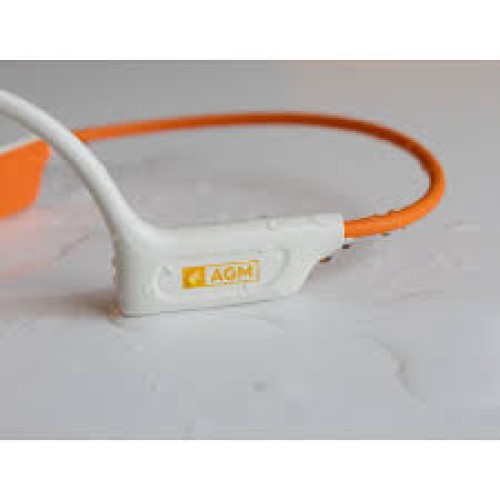 AGM Ασύρματα Ακουστικά -Motion Buds 1 Open Ear Bluetooth 5.2, IP68, USB Type-C, Πορτοκαλί