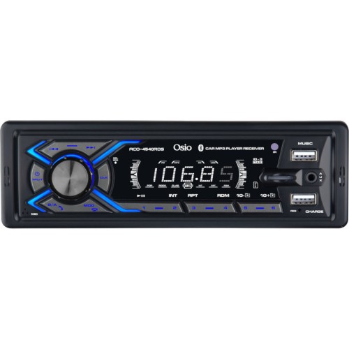  Osio ACO-4540RDS Ηχοσύστημα αυτοκινήτου με Bluetooth, διπλό USB, micro SD, Aux-In, RDS και app 4 x 45W