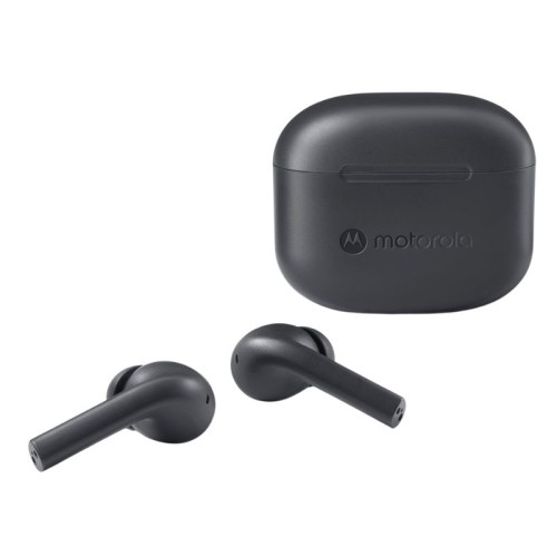  Motorola Moto Buds 065 Μαύρα ασύρματα αδιάβροχα Bluetooth handsfree in-ear ακουστικά με θήκη και IPX4 - 14591-0048