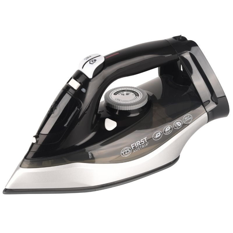  First Austria FA-5627-2-BA Μαύρο Ατμοσίδερο με κεραμική πλάκα 300 ml, 2720 W - 199205-0027