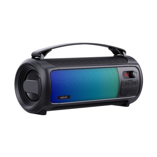  Akai ABTS-35 Φορητό ηχείο Bluetooth με ΑWS, LED, USB, AUX, FM-10W RMS - 110583-0019