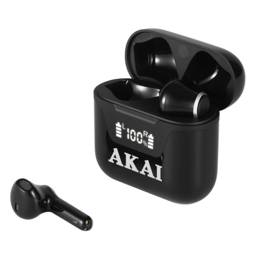  Akai BTE-J101 Μαύρα Ασύρματα Bluetooth in-ear ακουστικά - 110591-0003