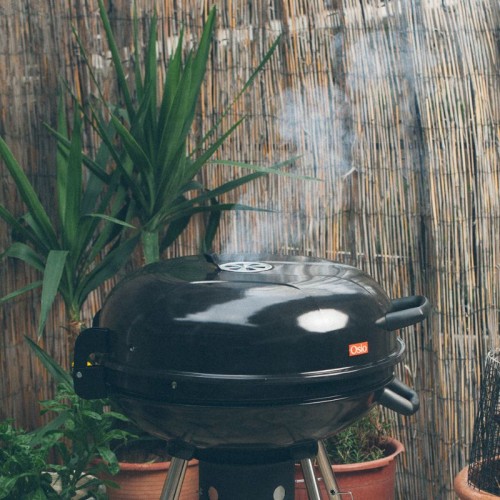  Osio OGC-2454 Ψησταριά BBQ με κάρβουνα και πόδια ύψος 68εκ., διάμετρος σχάρας 54.5εκ. - 1120197-0001
