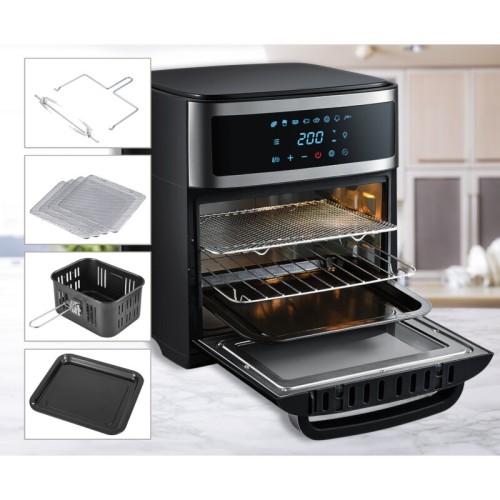  First Austria FA-5053-5 Φουρνάκι / αποξηραντής / φριτέζα με αέρα, φως, σούβλα και 8 προγράμματα - 13L 1700W - 199222-0010