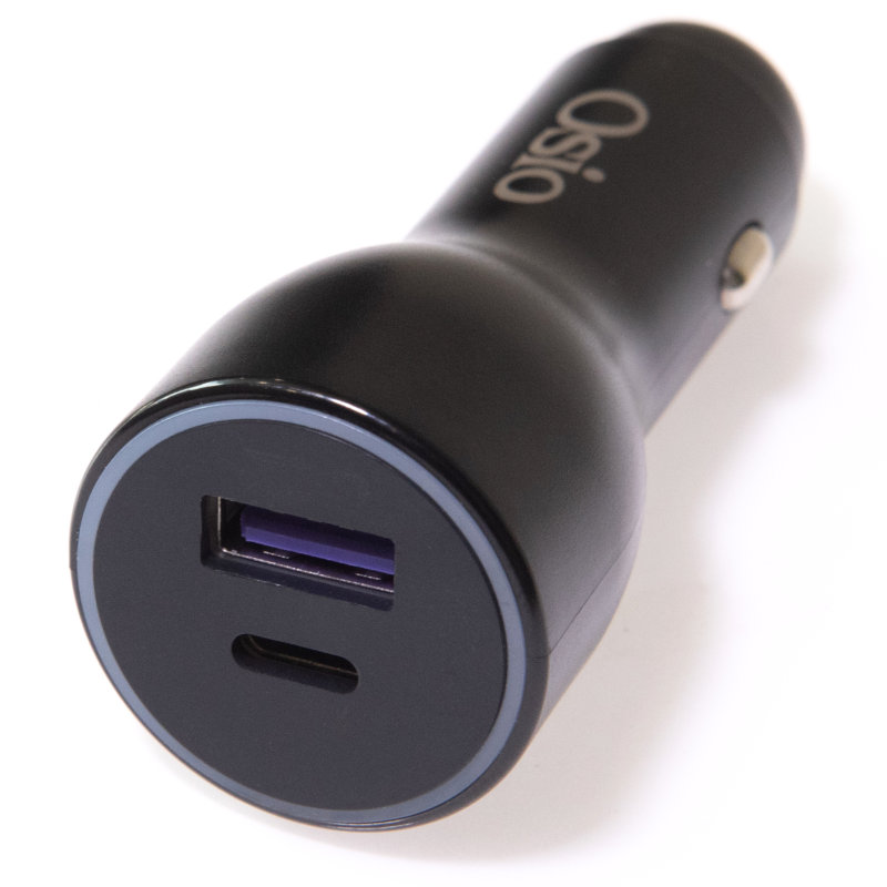  Osio OTU-5913B Διπλός φορτιστής αυτοκινήτου Fast Charge με USB Type-C και USB Type-A 36 W - 194305-0001