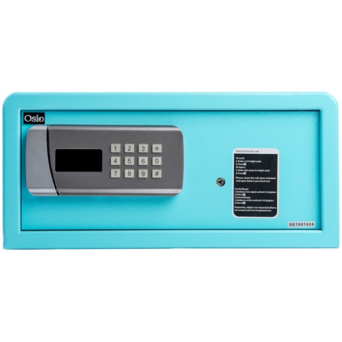  Osio OSB-2043BU Χρηματοκιβώτιο με ηλεκτρονική κλειδαριά 43 x 38 x 20 cm - 100452-0008