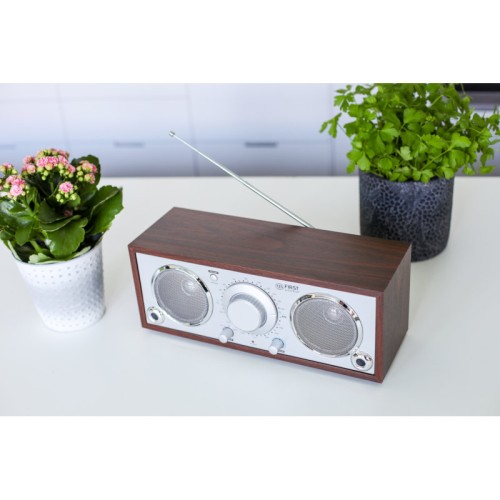  First Austria FA-1907-1 Επιτραπέζιο αναλογικό στερεοφωνικό ραδιόφωνο με Aux-In - 20 W - 19983-0003